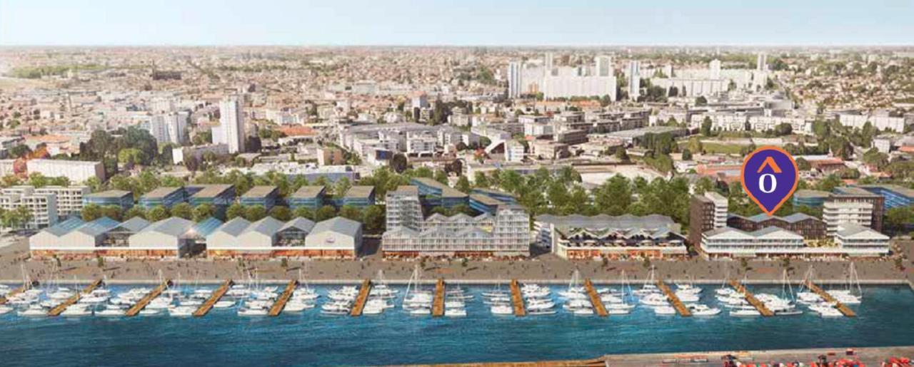 Montempo Apparthotel Bordeaux Centre - Bassins A Flot Eksteriør billede