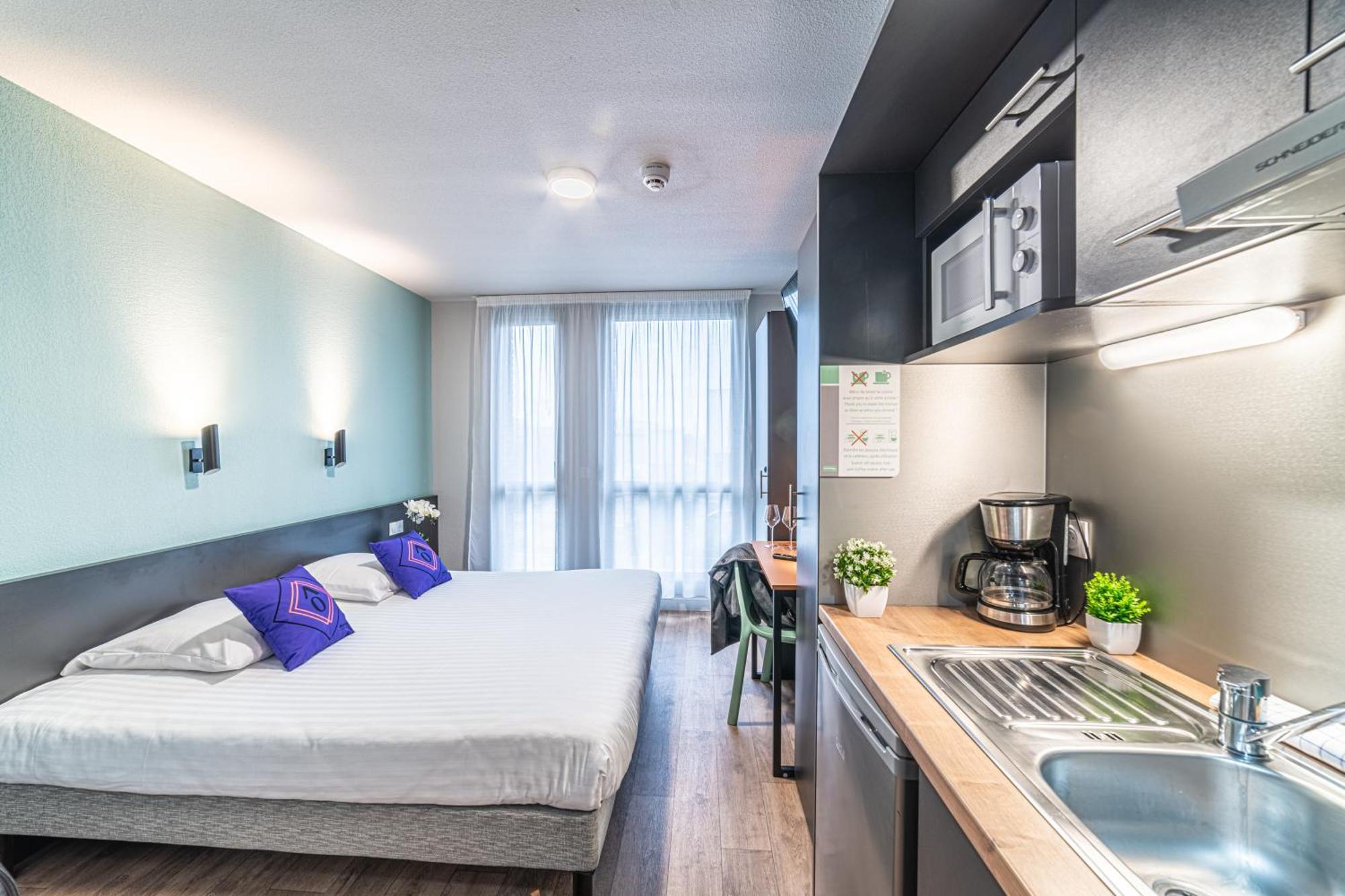 Montempo Apparthotel Bordeaux Centre - Bassins A Flot Eksteriør billede