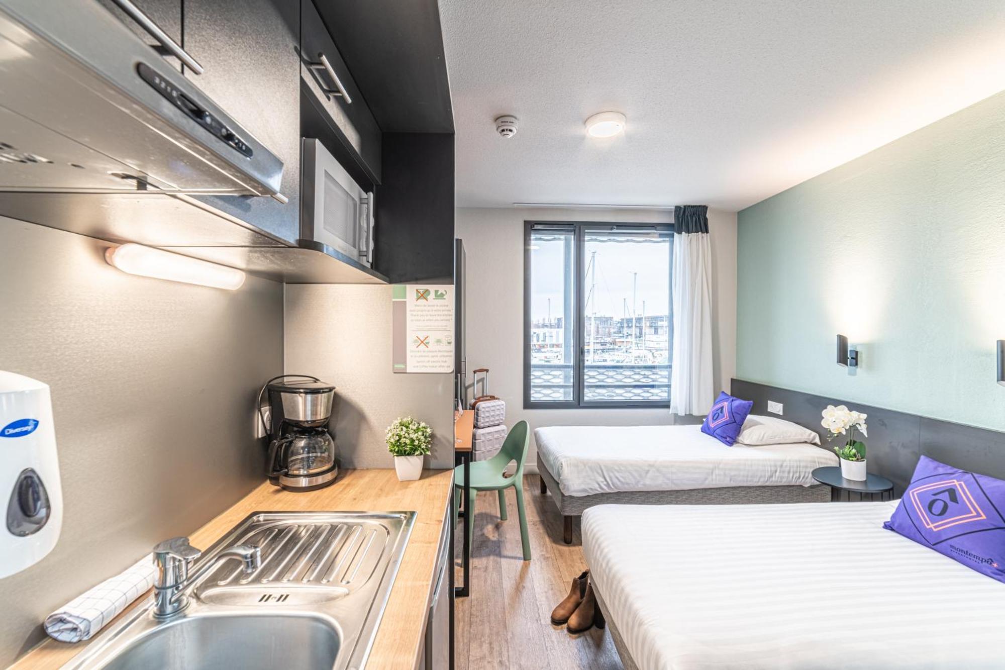 Montempo Apparthotel Bordeaux Centre - Bassins A Flot Eksteriør billede